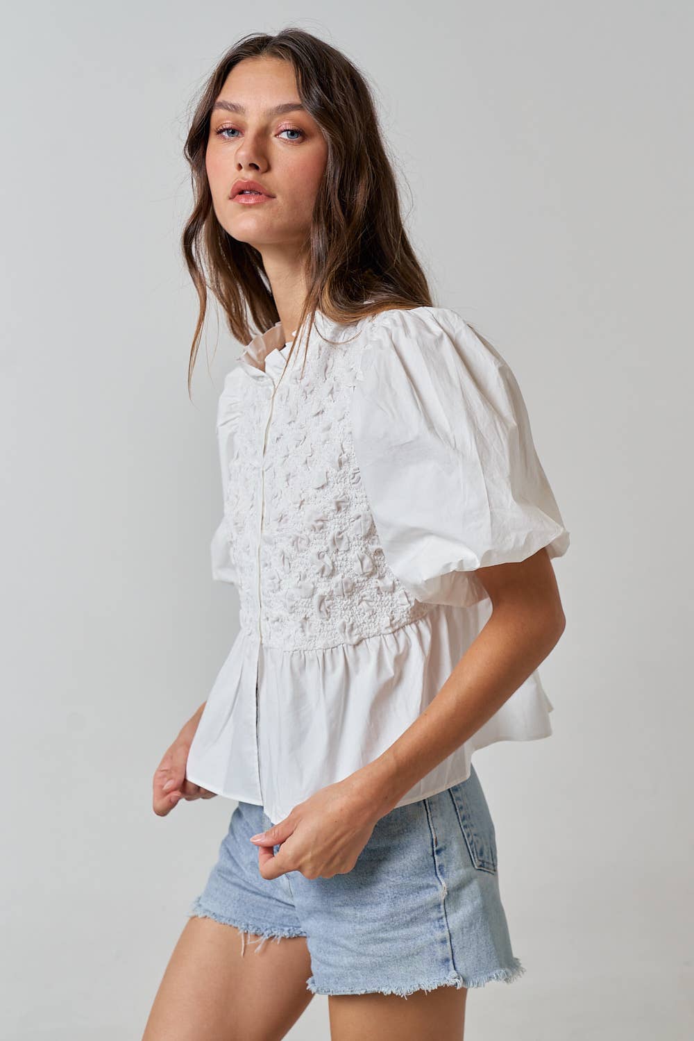 Pretty Puff sleeve blouse