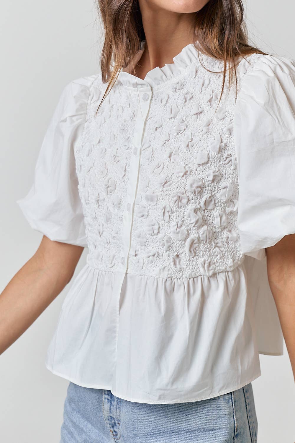 Pretty Puff sleeve blouse