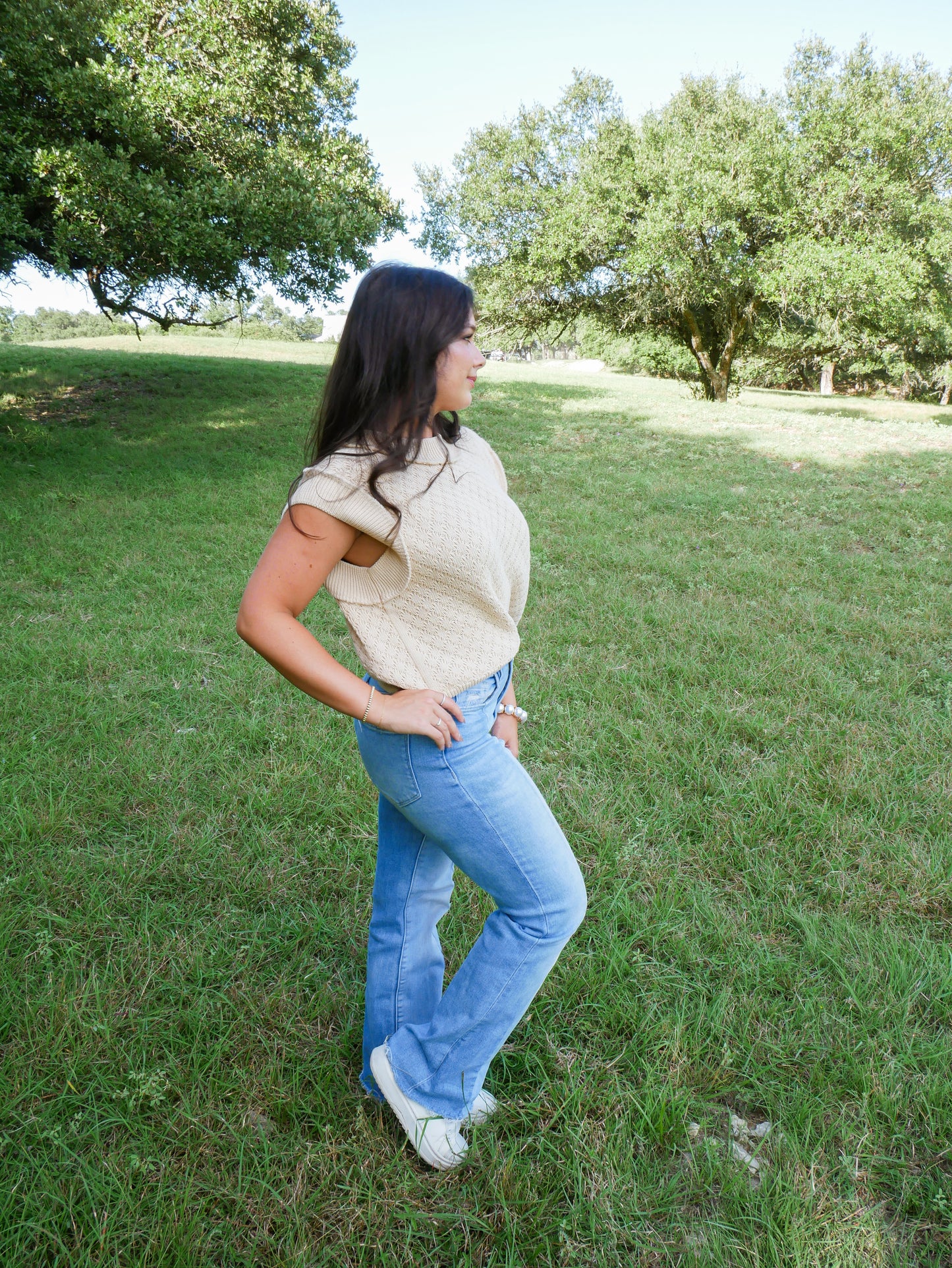 Oatmeal Sweater Vest